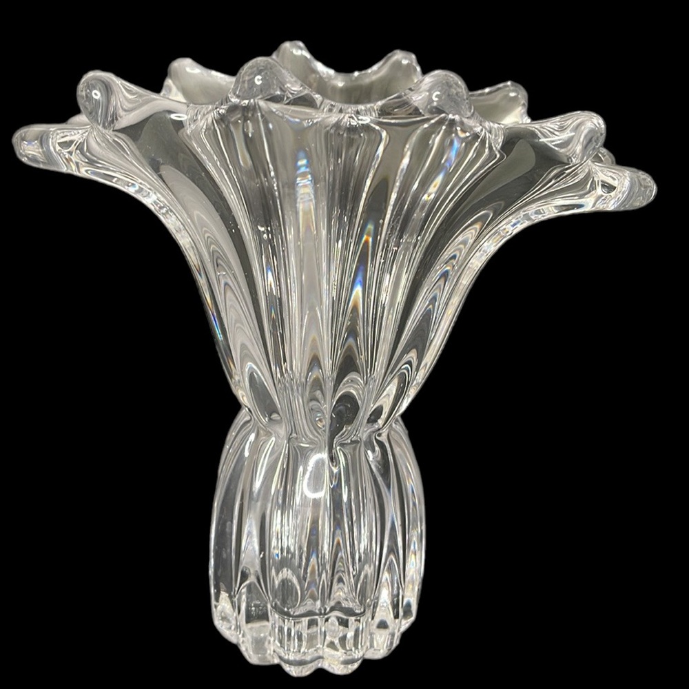 COFRAC Art Verrier France Splash Design Vase